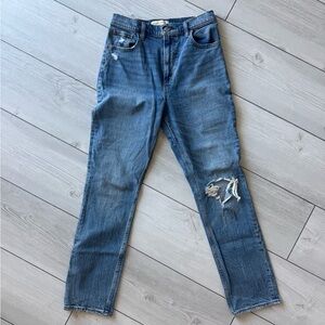 Abercrombie & Fitch High Rise Blue Jeans